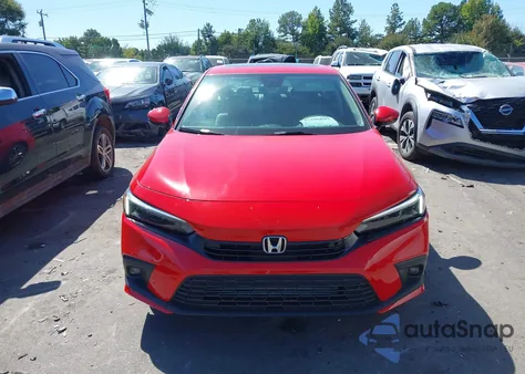 2023 Honda Civic Touring z USA, uszkodzony, nr VIN 2HGFE1F97PH323458